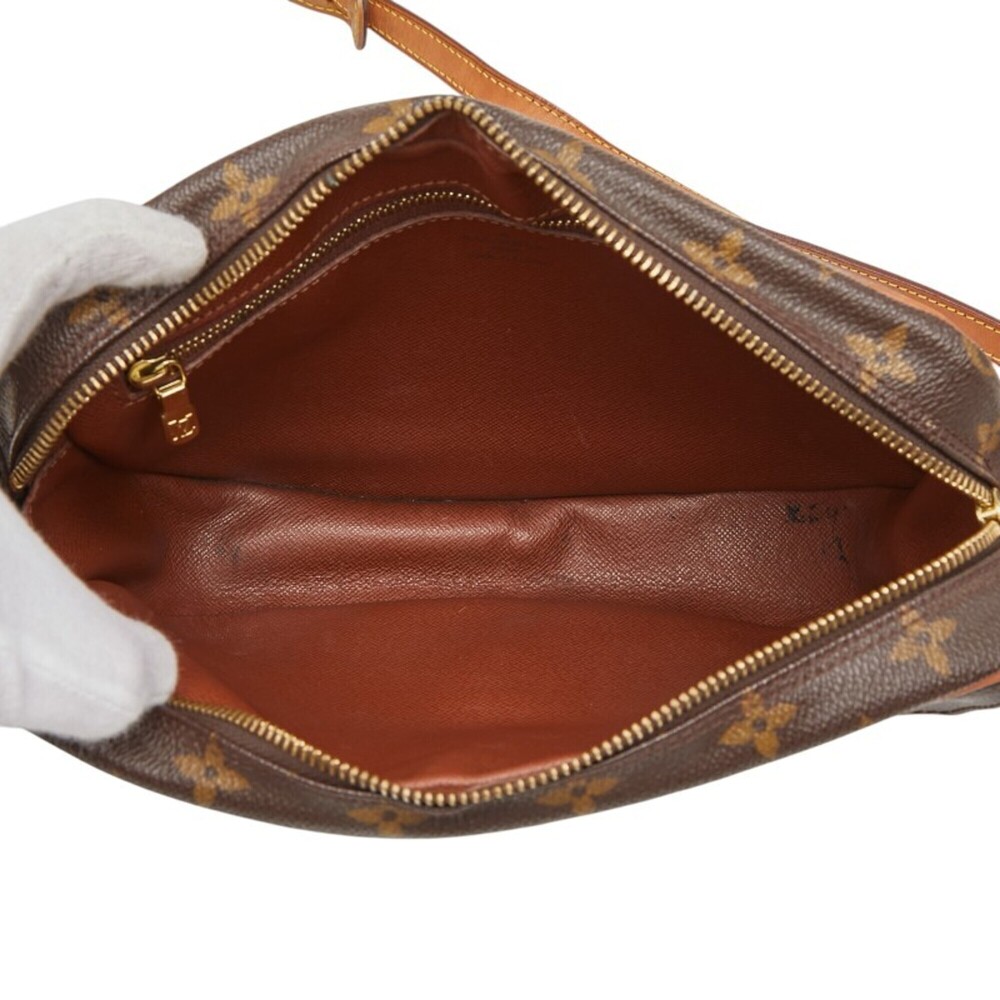 Louis Vuitton Monogram Jeune Fille MM Shoulder Bag M51226 Brown Leather Women... - Picture 12 of 14